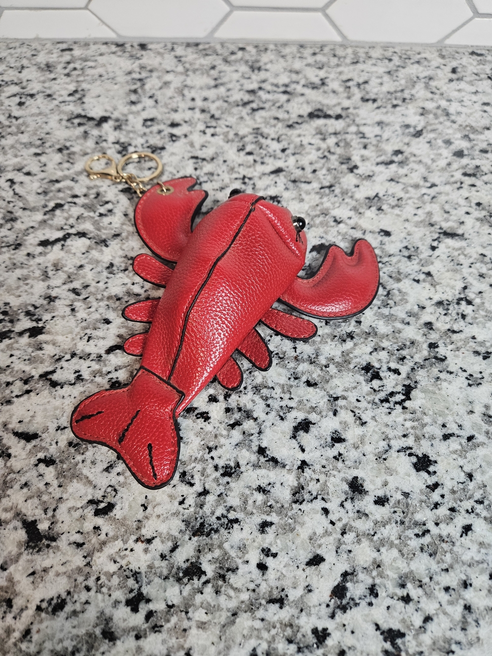 Red Lobster Fish Keychain Accessory - Picture 4 of 6